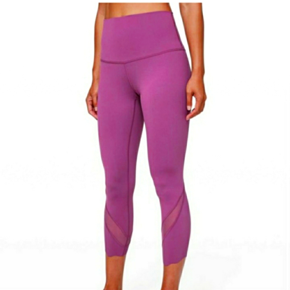 Lululemon Wunder Under High-Rise Crop 23” Scallop